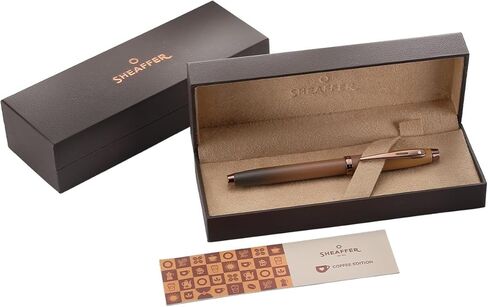Sheaffer® 100 9374 Coffee Edition Matt Brown Rollerball Pen with Regal Brown PVD Trims in Kuwait