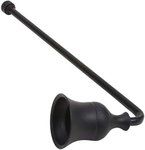 Antique Metal Candle Snuffer Elegant Reusable Candle Wick Extinguisher for Putting Out Flames(Short Handle-Black) in Saudi Arabia
