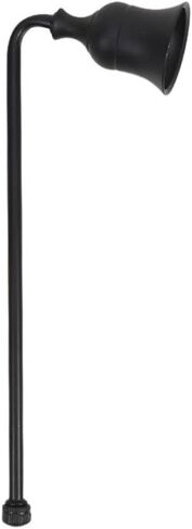 Antique Metal Candle Snuffer Elegant Reusable Candle Wick Extinguisher for Putting Out Flames(Short Handle-Black) in Saudi Arabia