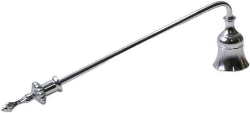 Antique Metal Candle Snuffer Elegant Reusable Candle Wick Extinguisher for Putting Out Flames(Short Handle-Black) in Saudi Arabia