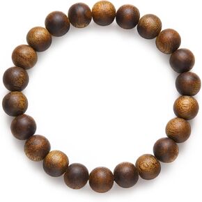 Natural Aromatic Agarwood Bracelet, Prayer Beads Tibetan Buddhism Agarwood Bead Bracelet 7mm Round Bead Diameter in Saudi Arabia