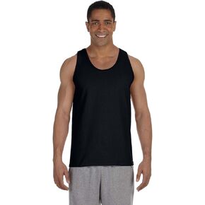 Gildan Ultra Cotton 6 oz. Tank (G220)- Black,X-Large in Saudi Arabia