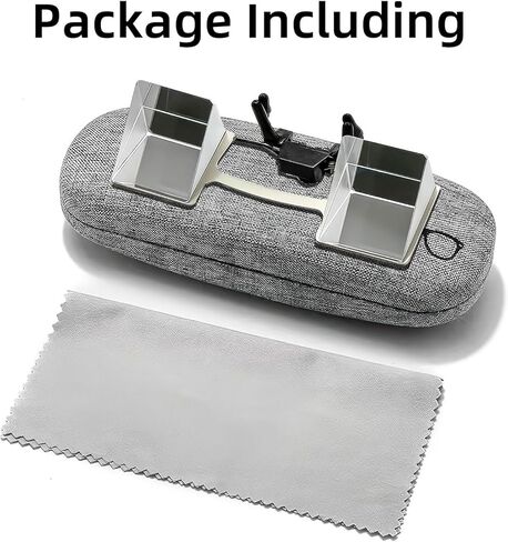 Clip on Lazy Glasses, Horizontal Reading Glasses, 90°Vision Prism Glasses for Lying Down Reading or Watching TV,Knitting Up Neck Relax,Neck Protection Glasses in Kuwait