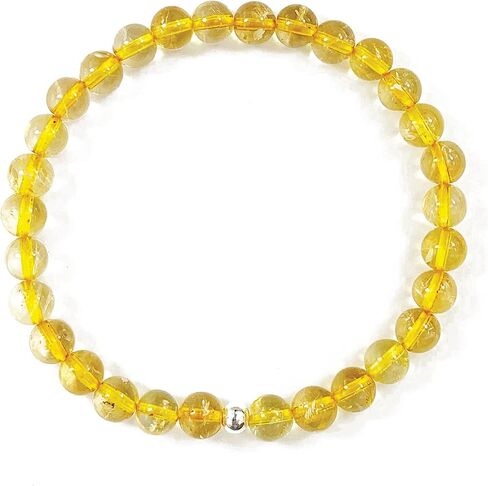 Natural Gemstone Beaded Bracelet, Tiger Eye Hematite Black Agate Granite Sandalwood Lava Stone, Handmade Stretch Jewelry, Energy Healing Protection, Men Women Gift, 8mm Beads, Fits 6.5–7" in Saudi Arabia