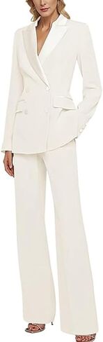 2 PC Womens Suit for Work Professional Slim Fit Business Suit Prom Party Tuxedos in Saudi Arabia
