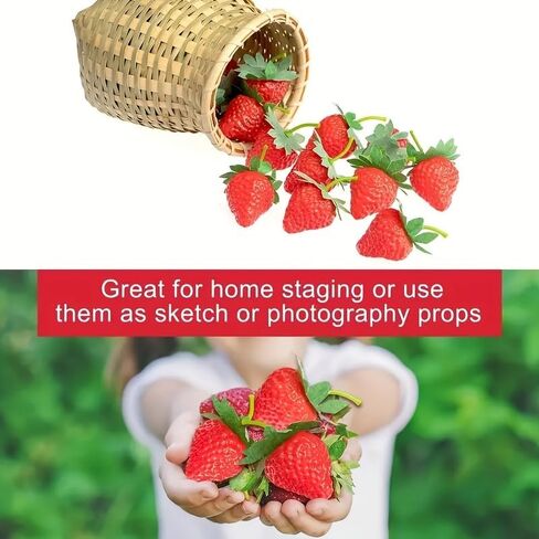 Artificial Fruit Collection for Home and Garden Decor, Great for Farmhouse Style, Restaurants and Movie Props in Saudi Arabia