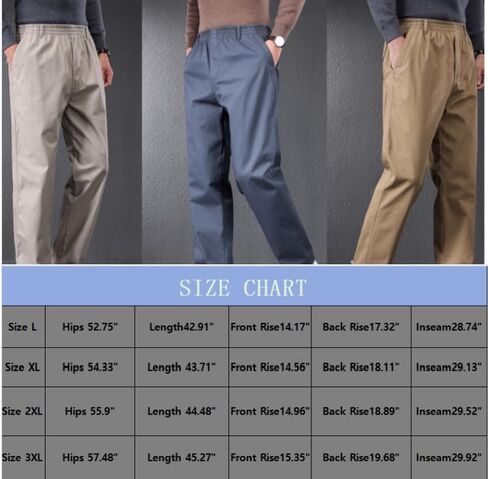 Mens Cargo Pants,Elastic Waist Sweatpants for Men Casual Long Trousers Light Jogger Pants in Saudi Arabia