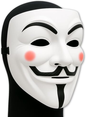 قناع القراصنة المتميز - دعامة قناع زي لعب الأدوار التنكرية مستوحاة من موضوعات PZ Hacker Spy & Ninja، قناع أزياء الهالوين (5) in Kuwait