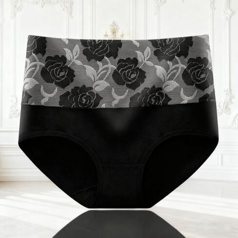 Women's High Waist Tummy Control Briefs Underwear Comfortable Panties for Women in Saudi Arabia