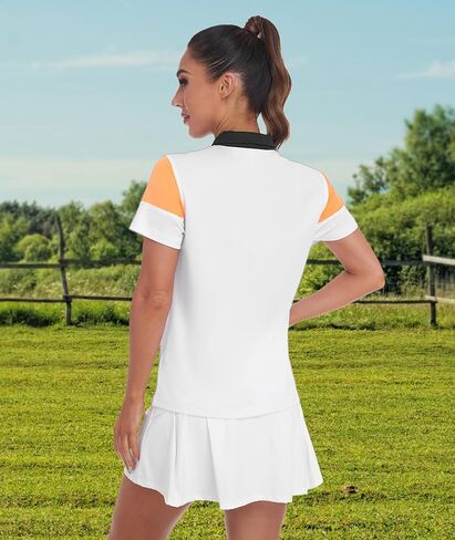Golf Shirt Short Sleeve Polo Shirt Moisture Wicking Casual Work Shirt Summer Tops in Saudi Arabia