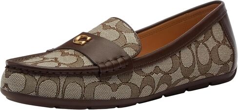 Coach Womens Sculpted C Driver in Signature Jacquard in Saudi Arabia