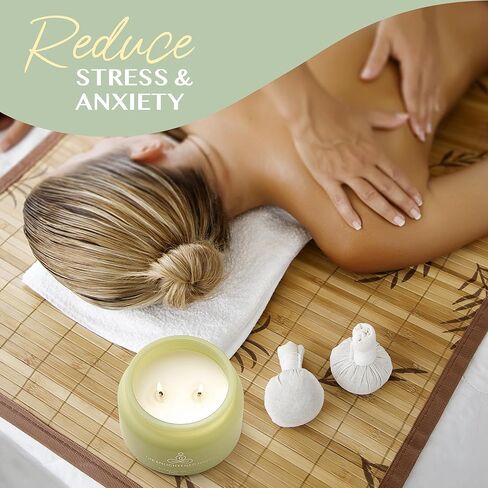 Cleansing and Protecting | 2-Wick Scented Candles for Home | Palo Santo & Sage | Natural Non Toxic Soy Candles with Essential Oils | 50 H Long Burning | Aromatherapy Candle Jar with Lid -9.5oz in Saudi Arabia