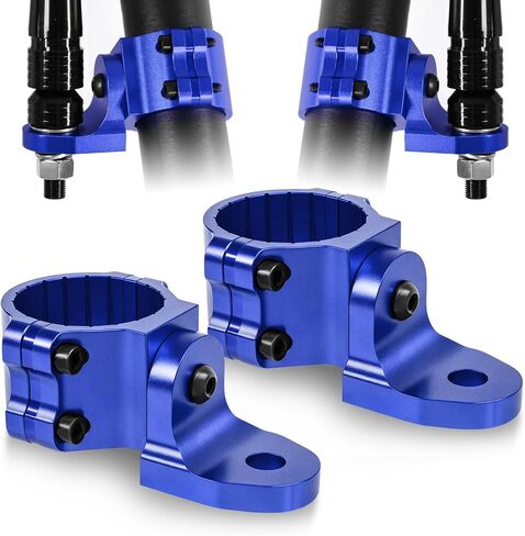 يونيك 2pcs مصابيح السوط يركع ألومنيوم سبيكة شاقة UTV WHIP BRACKETS 360 ° حوامل قابلة للتعديل للسيارات على الطرق الوعرة المتوافقة مع 1.75 "-2" لفة القضبان وشريط الضوء in Kuwait