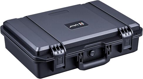 Lykus HC-1410 صندوق جاف صغير مع حشوة رغوية، حجم داخلي 5.51x3.54x1.46 بوصة، IP66 مقاوم للرذاذ، مناسب للهاتف المحمول، والمفاتيح، والبطاقات، والأشياء الصغيرة in Kuwait