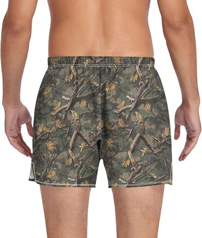 Men's Boxer Shorts St Patricks Day Shamrock Cotton Soft Breathable Underwear Woven Boxer Briefs Button Fly S-XXL in Saudi Arabia