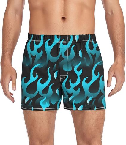Men's Boxer Shorts St Patricks Day Shamrock Cotton Soft Breathable Underwear Woven Boxer Briefs Button Fly S-XXL in Saudi Arabia