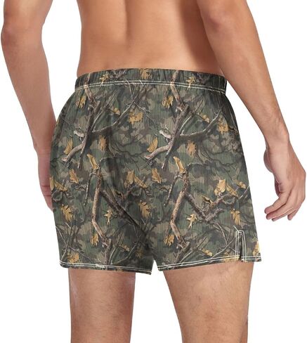 Men's Boxer Shorts St Patricks Day Shamrock Cotton Soft Breathable Underwear Woven Boxer Briefs Button Fly S-XXL in Saudi Arabia