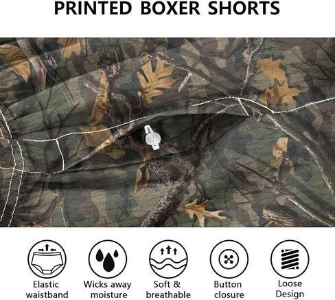 Men's Boxer Shorts St Patricks Day Shamrock Cotton Soft Breathable Underwear Woven Boxer Briefs Button Fly S-XXL in Saudi Arabia