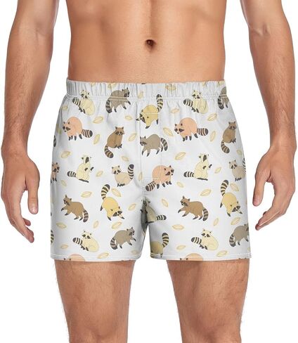 Men's Boxer Shorts St Patricks Day Shamrock Cotton Soft Breathable Underwear Woven Boxer Briefs Button Fly S-XXL in Saudi Arabia