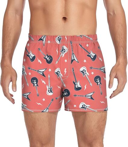 Men's Boxer Shorts St Patricks Day Shamrock Cotton Soft Breathable Underwear Woven Boxer Briefs Button Fly S-XXL in Saudi Arabia