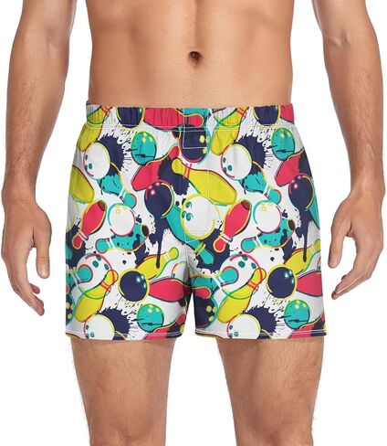 Men's Boxer Shorts St Patricks Day Shamrock Cotton Soft Breathable Underwear Woven Boxer Briefs Button Fly S-XXL in Saudi Arabia