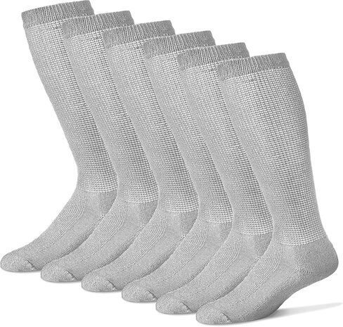 MDR Distributors GERVRA Diabetic Knee High Over The Calf Socks for Men and Women with Full Sole 3 Pairs in Saudi Arabia