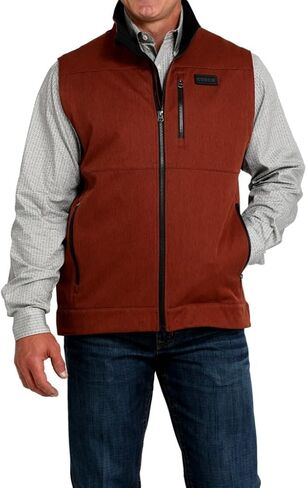 Cinch Men's Bonded Softshell Vest in Saudi Arabia
