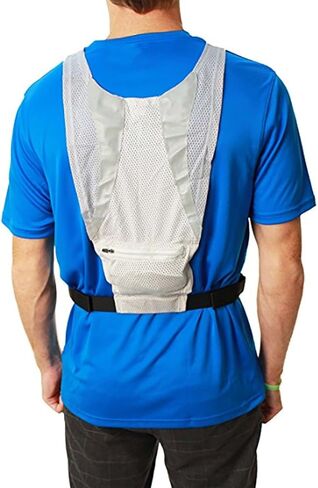 Nike Lightweight Running Vest (Small/Medium, Wolf Grey/Neutral Grey) in Saudi Arabia