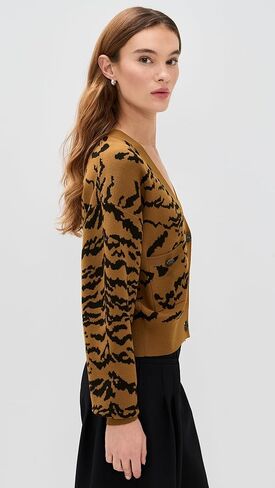 Essentiel Antwerp Women's Icali Zebra Cardigan in Saudi Arabia