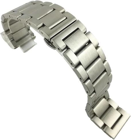 Stainless Steel Piece Watch Band 16 18 20 21 22 23 24 26mm Watch Strap Wrist Bracelet Replacement Watch Strap in Kuwait