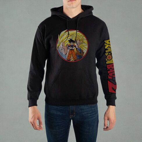Bioworld Dragon Ball Z Goku Super Saiyan Hoodie Sweatshirt in Saudi Arabia