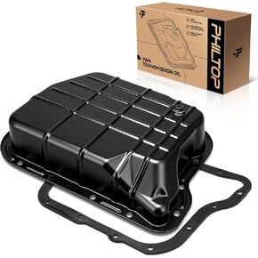 PHILTOP Transmission Pan with Drain Plug Compatible with Grand Cherokee, 3500, Durango, Dakota, Commander in Saudi Arabia