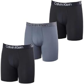 Calvin Klein Men's Boxer Brief Moisture Wicking, 3-pack (US, Alpha, Large, Regular, Regular, Black/Black/Gray) in Saudi Arabia