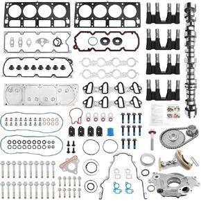 Complete Non AFM DOD Disable Kit, Compatible with 2007-2013 Chevy Silverado Tahoe Suburban Avalanche, GMC Sierra Yukon Envoy 5.3L Gen IV Truck/SUV Engines, with Camshaft, Active Fuel Management in Kuwait