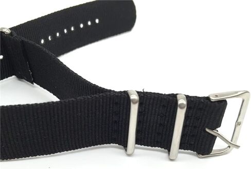 Nylon Sport Loop Watch Bands For Men Women Slip-Thru Strap Replacement Wristband For 14mm 16mm 18mm 20mm 22mm in Saudi Arabia