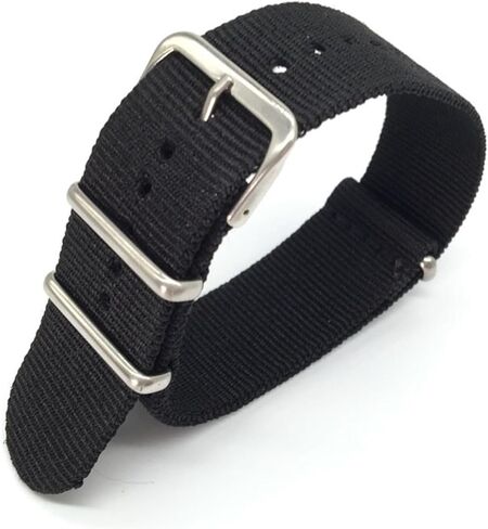 Nylon Sport Loop Watch Bands For Men Women Slip-Thru Strap Replacement Wristband For 14mm 16mm 18mm 20mm 22mm in Saudi Arabia