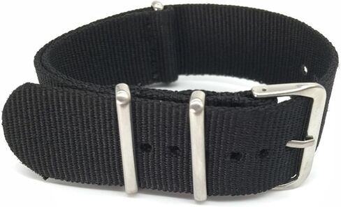 Nylon Sport Loop Watch Bands For Men Women Slip-Thru Strap Replacement Wristband For 14mm 16mm 18mm 20mm 22mm in Saudi Arabia