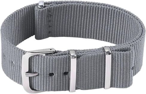 Nylon Sport Loop Watch Bands For Men Women Slip-Thru Strap Replacement Wristband For 14mm 16mm 18mm 20mm 22mm in Saudi Arabia