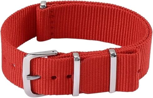 Nylon Sport Loop Watch Bands For Men Women Slip-Thru Strap Replacement Wristband For 14mm 16mm 18mm 20mm 22mm in Saudi Arabia