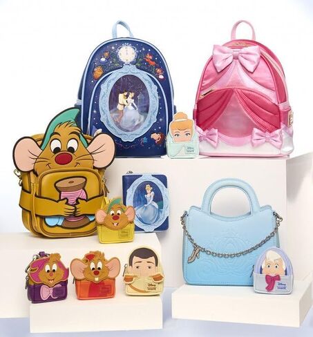 حقيبة ظهر صغيرة من Loungefly Disney Cinderella 75th Anniversary Mystery Mini، أخرى/مختلطة، Taglia unica in Kuwait