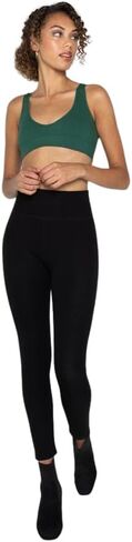 C'est Moi Sherpa Lined Leggings - One Size - Black in Saudi Arabia