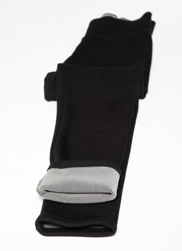 C'est Moi Sherpa Lined Leggings - One Size - Black in Saudi Arabia