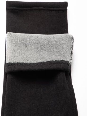 C'est Moi Sherpa Lined Leggings - One Size - Black in Saudi Arabia