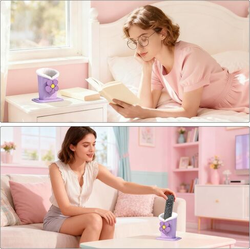Plush Fluffy Lined Anti-scratch Eyeglasses Holder Protective Glasses Stand Case with Flower Design in Saudi Arabia