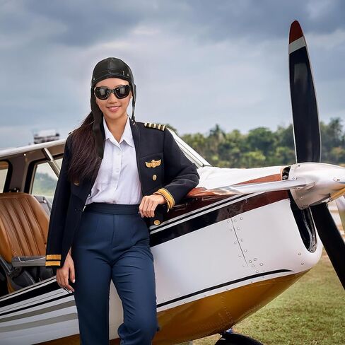 Aviator Hat and Goggles | Aviator Pilot Costume Accessories | Retro Pilots Hat in Saudi Arabia