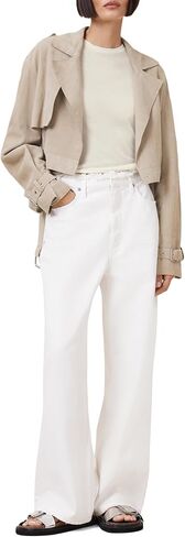 AllSaints womens Ophelia Suede Jacket in Saudi Arabia