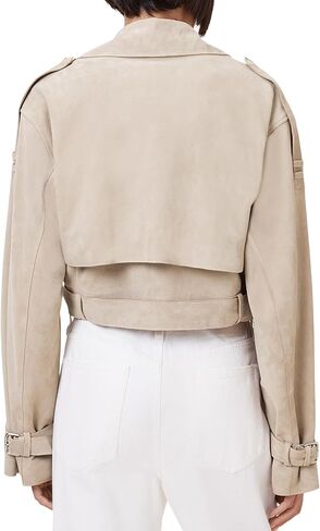 AllSaints womens Ophelia Suede Jacket in Saudi Arabia