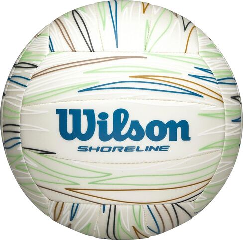 WILSON Shoreline Soft Gen Green Volleyball - Official Size, Light Blue in Saudi Arabia