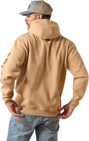 سترة بغطاء للرأس تحمل شعار ARIAT للرجال in Saudi Arabia