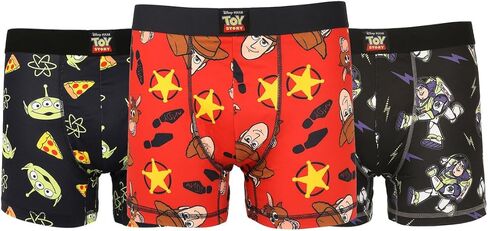 Bioworld Toy Story Character Prints Men's 3-Pack Boxer Briefs in Saudi Arabia